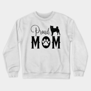 Proud Dog Mom - Shiba Crewneck Sweatshirt